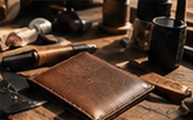 A wallet among tools on the bench